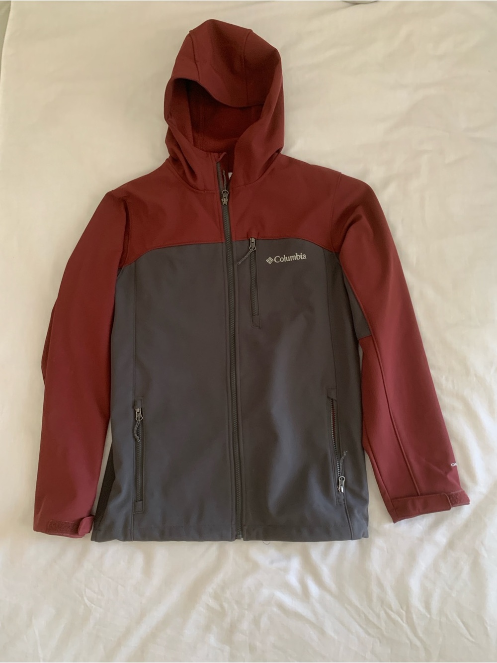 Columbia Men's Ascender II Omni-Wind Hooded Softshell Jacket Small - Picture 4 of 16